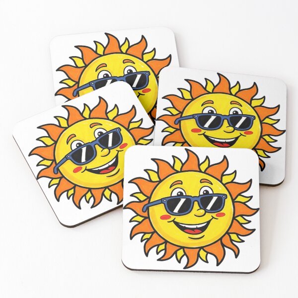 Item preview, Cool Cartoon Sun with Sunglasses designed and sold by Pixele.