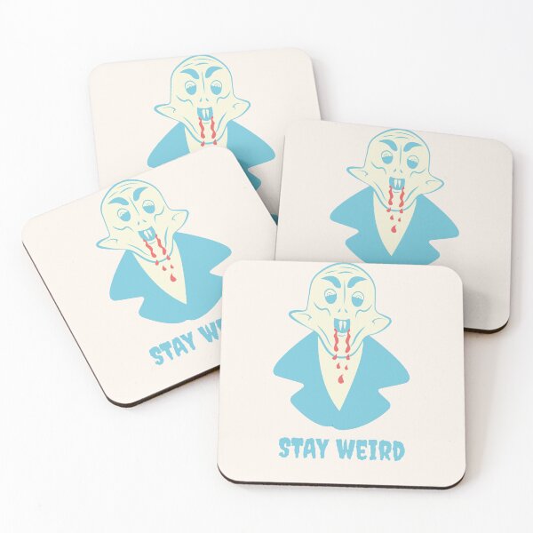 Item preview, Nosferatu Stay Weird Vampire Illustration designed and sold by beboplab.