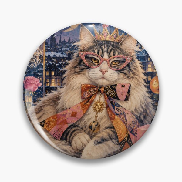 Item preview, The Christmas Cat King - Magical Night and Royal Gifts designed and sold by Natalia-Vlad.
