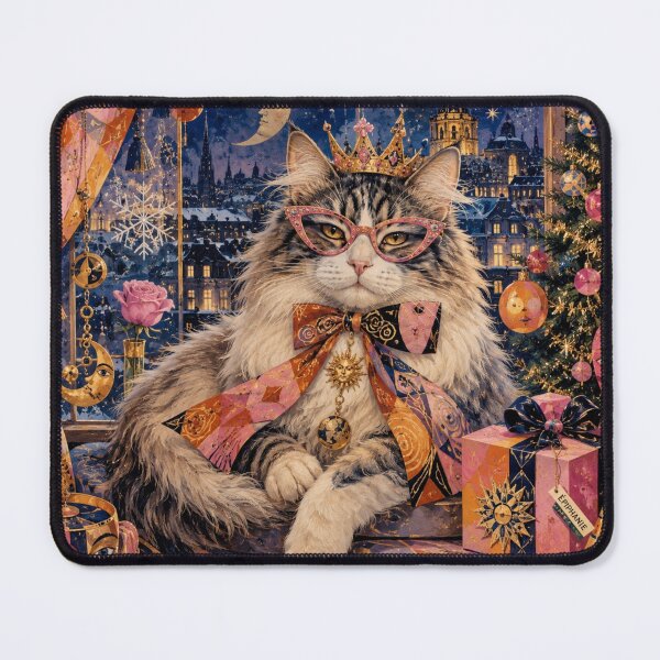 Item preview, The Christmas Cat King - Magical Night and Royal Gifts designed and sold by Natalia-Vlad.