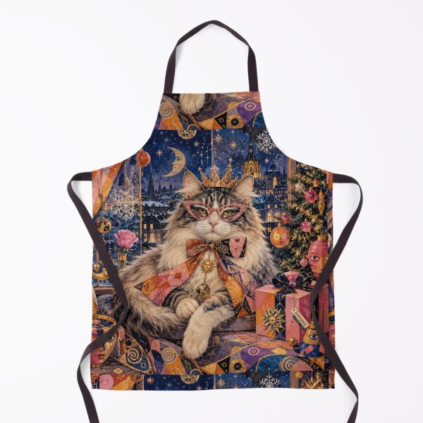 Item preview, The Christmas Cat King - Magical Night and Royal Gifts designed and sold by Natalia-Vlad.