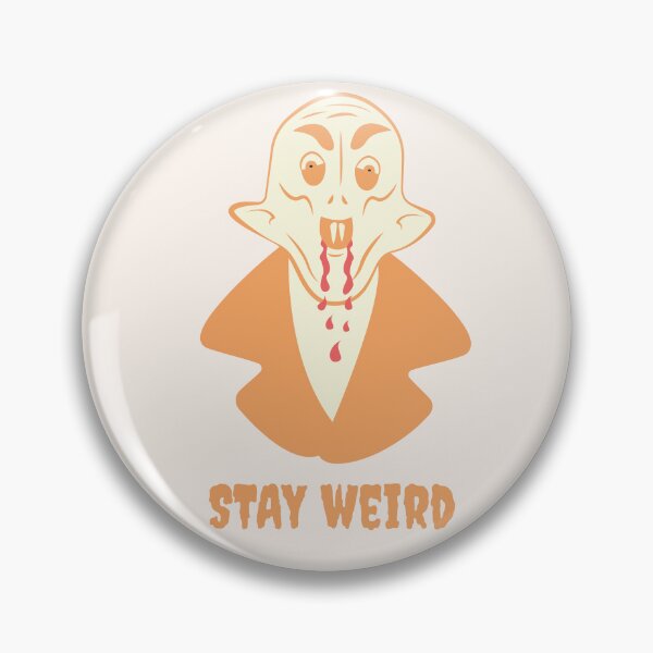 Item preview, Nosferatu Stay Weird Vampire Illustration designed and sold by beboplab.
