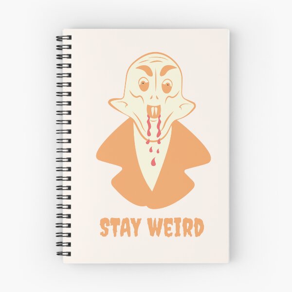 Item preview, Nosferatu Stay Weird Vampire Illustration designed and sold by beboplab.