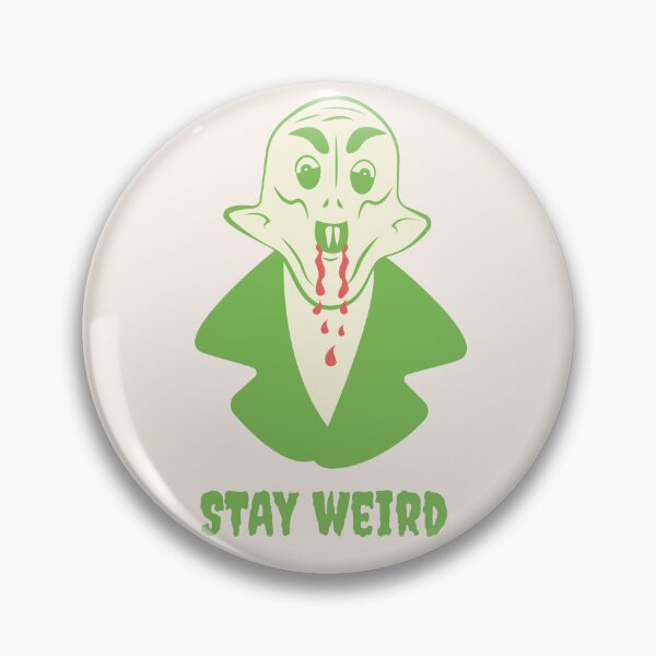 Item preview, Nosferatu Stay Weird Vampire Illustration designed and sold by beboplab.