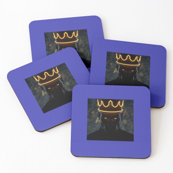Item preview, A face in the darkness with a golden crown. designed and sold by Goodproduct2.