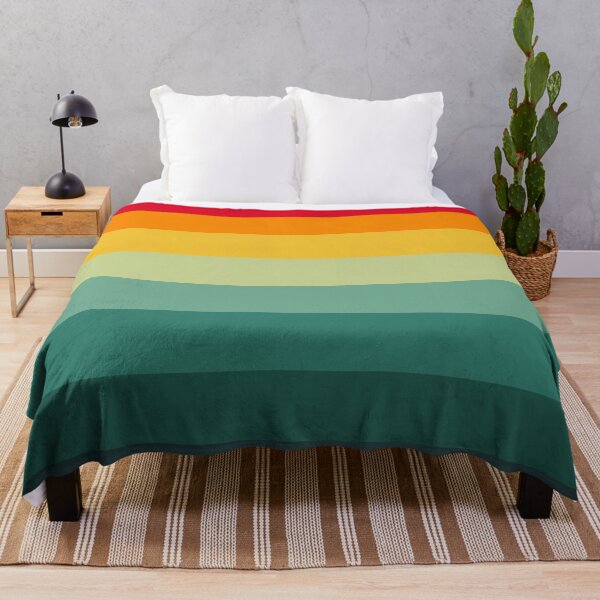 Item preview, Rainbow Retro Stripes designed and sold by KarolinaPaz.