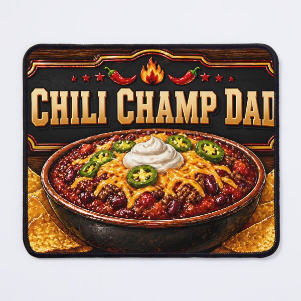 Item preview, Chili Champ Dad Decor & Apparel, Funny Backyard Cookoff Gift designed and sold by Compass and a Camera.