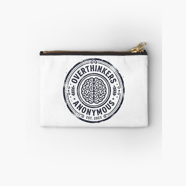 Item preview, Overthinkers Anonymous Vintage Brain Logo designed and sold by Pixele.