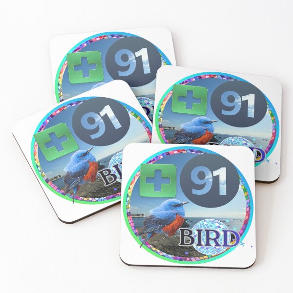 Item preview, Official +91BIRD Island SOUL Emblem - BOB Morito Beach Silver & Navy Edition designed and sold by Plus91BIRD.