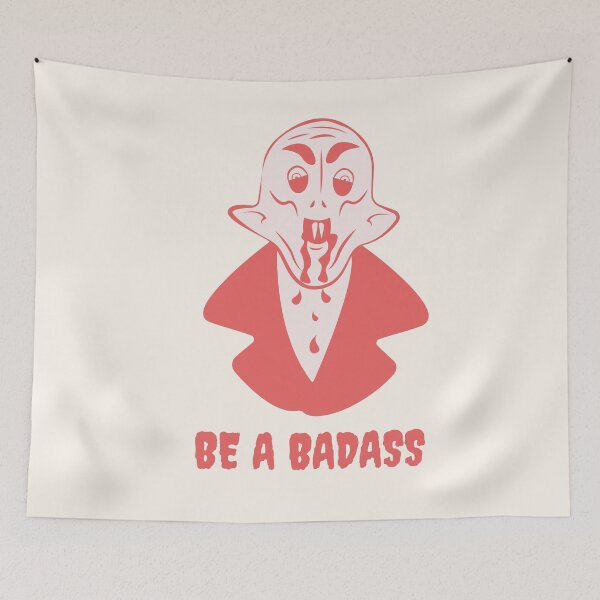 Item preview, Nosferatu Be a Badass Vampire Illustration designed and sold by beboplab.