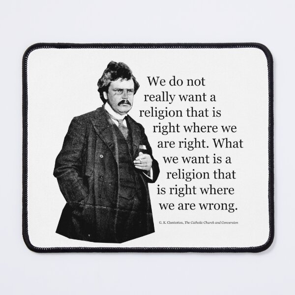 Item preview, Chesterton on Religion designed and sold by papistwhovian.