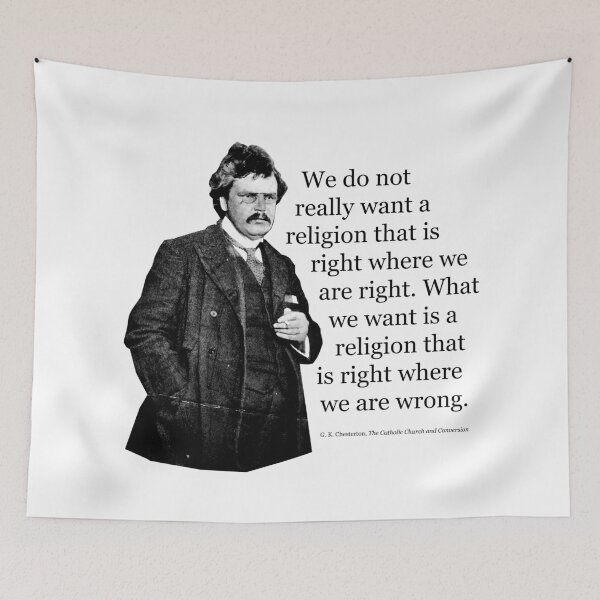 Item preview, Chesterton on Religion designed and sold by papistwhovian.