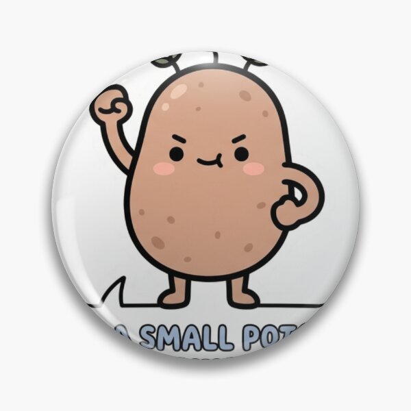 Item preview, Cute Small Potato Doing My Best Cartoon designed and sold by Pixele.