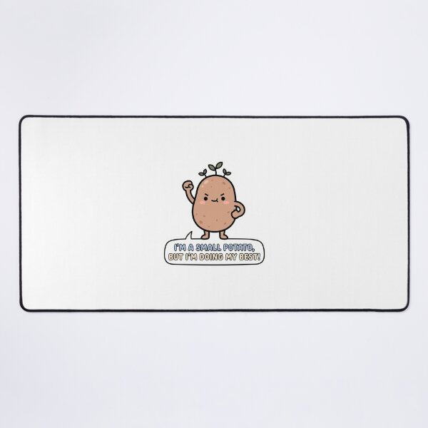 Item preview, Cute Small Potato Doing My Best Cartoon designed and sold by Pixele.