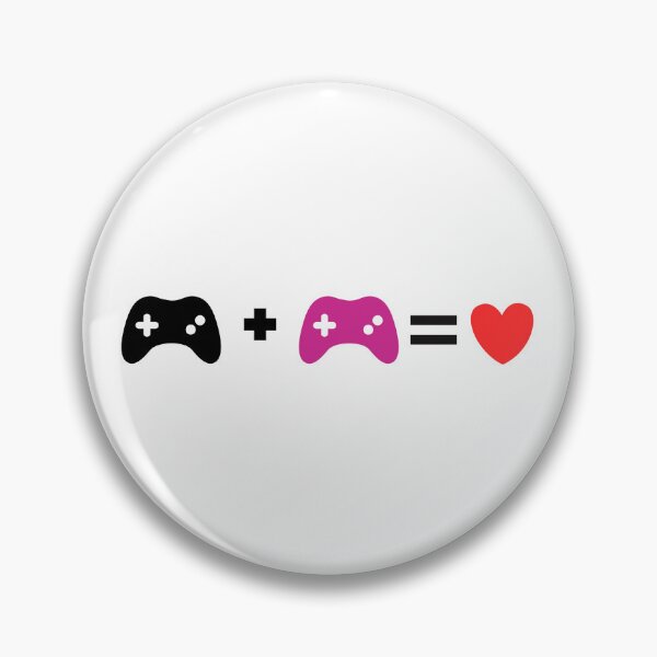 Item preview, Gaming = Love – Minimalist Gamer Valentine's Day Design designed and sold by luckyhue.