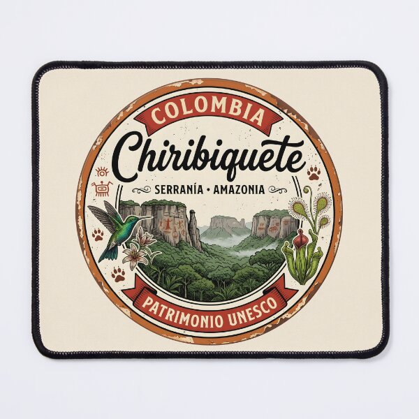 Item preview, Chiribiquete Colombia — UNESCO Amazon Badge | Vintage designed and sold by ColombianaShop.