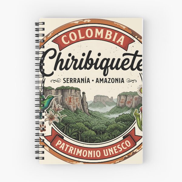 Item preview, Chiribiquete Colombia — UNESCO Amazon Badge | Vintage designed and sold by ColombianaShop.