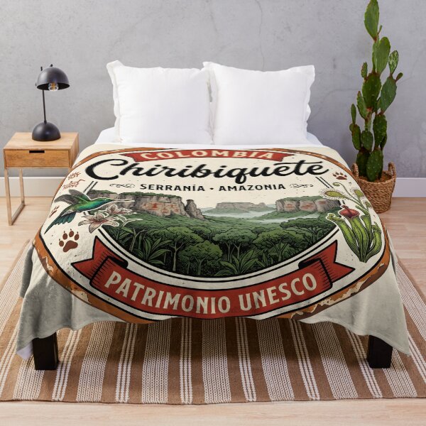 Item preview, Chiribiquete Colombia — UNESCO Amazon Badge | Vintage designed and sold by ColombianaShop.