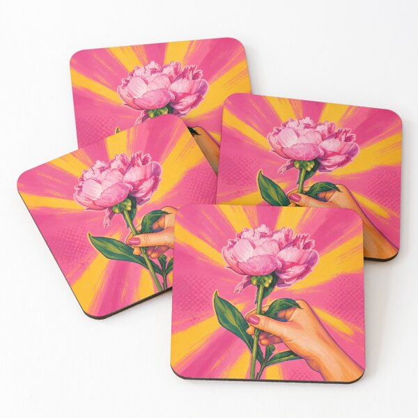 Item preview, Pink Peony Popart designed and sold by Magnolia Valley Art.