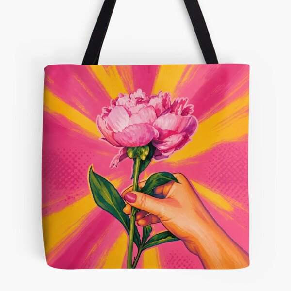Item preview, Pink Peony Popart designed and sold by Magnolia Valley Art.