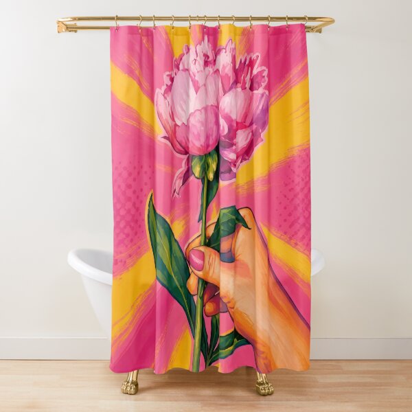 Item preview, Pink Peony Popart designed and sold by Magnolia Valley Art.