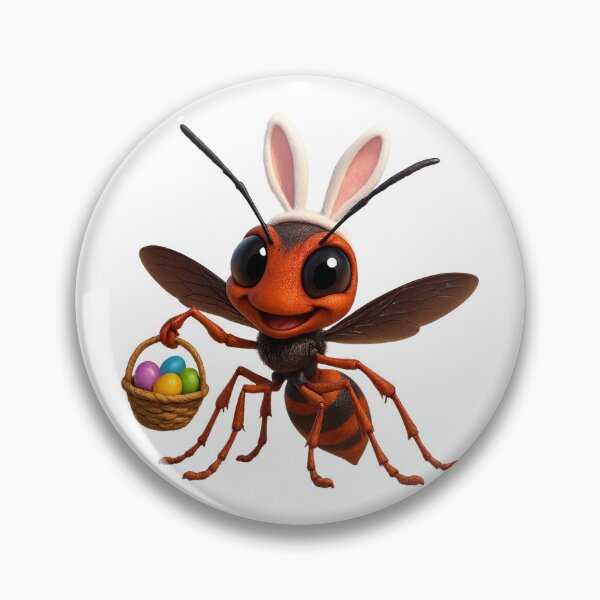 Item preview, Easter Spider Wasp designed and sold by Sillytoe.