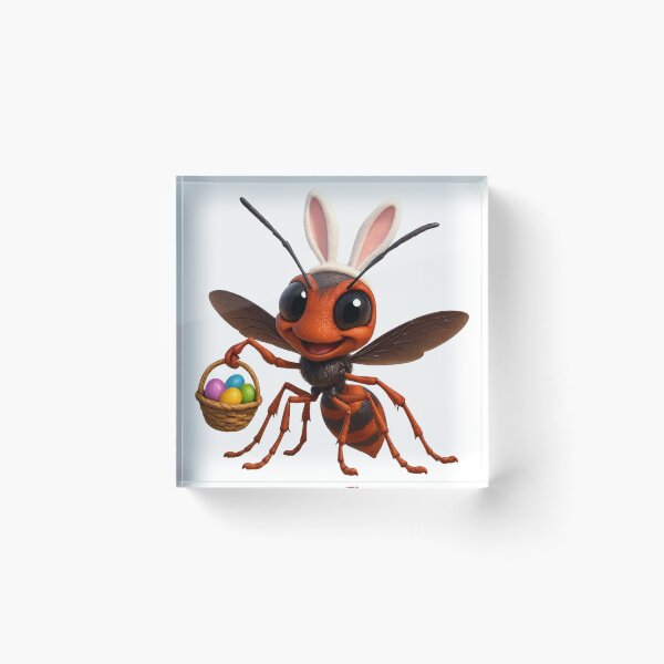 Item preview, Easter Spider Wasp designed and sold by Sillytoe.