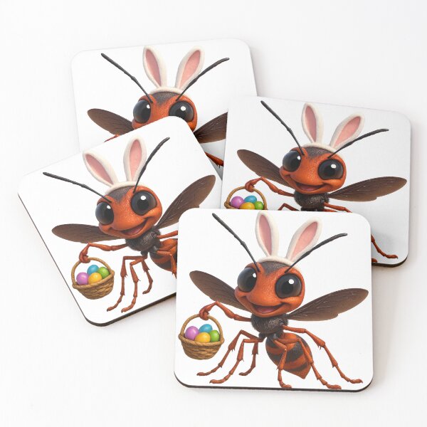 Item preview, Easter Spider Wasp designed and sold by Sillytoe.