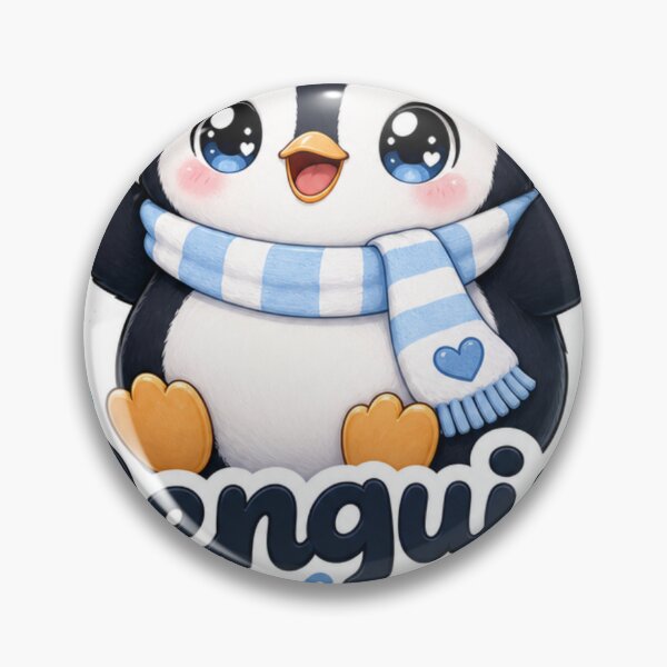 Item preview, Penguin of Positivity Cute Penguin Kawaii designed and sold by BoosterShop.