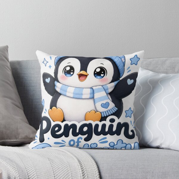 Item preview, Penguin of Positivity Cute Penguin Kawaii designed and sold by BoosterShop.