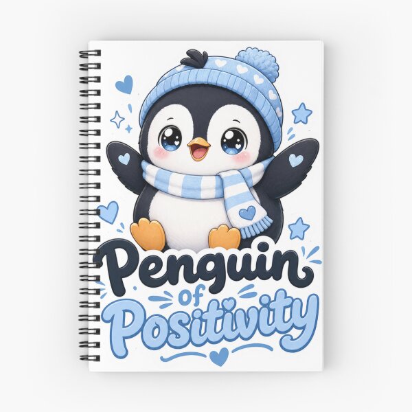 Item preview, Penguin of Positivity Cute Penguin Kawaii designed and sold by BoosterShop.