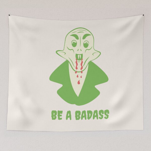 Item preview, Nosferatu Be a Badass Vampire Illustration designed and sold by beboplab.