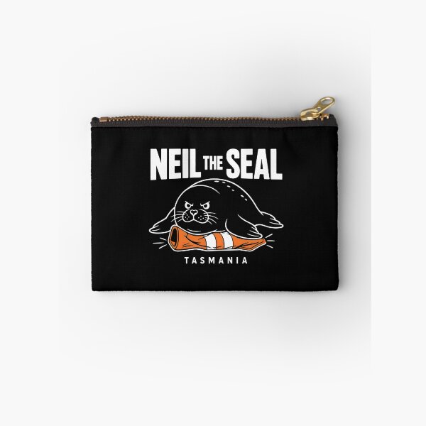 Item preview, Neil the Seal Minimalist - Traffic Cone Crusher designed and sold by Uglyandcute.