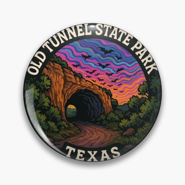 Item preview, Old Tunnel State Park Texas Trippy Travel designed and sold by TomFrontierArt.