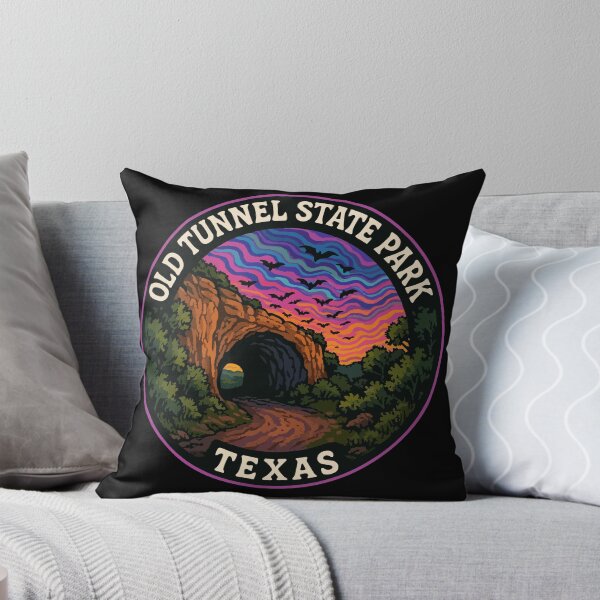 Item preview, Old Tunnel State Park Texas Trippy Travel designed and sold by TomFrontierArt.