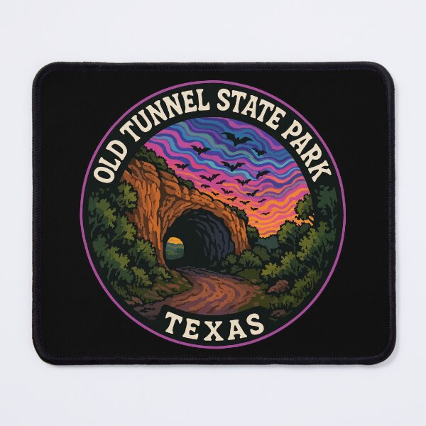 Item preview, Old Tunnel State Park Texas Trippy Travel designed and sold by TomFrontierArt.