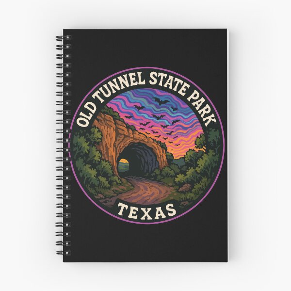 Item preview, Old Tunnel State Park Texas Trippy Travel designed and sold by TomFrontierArt.