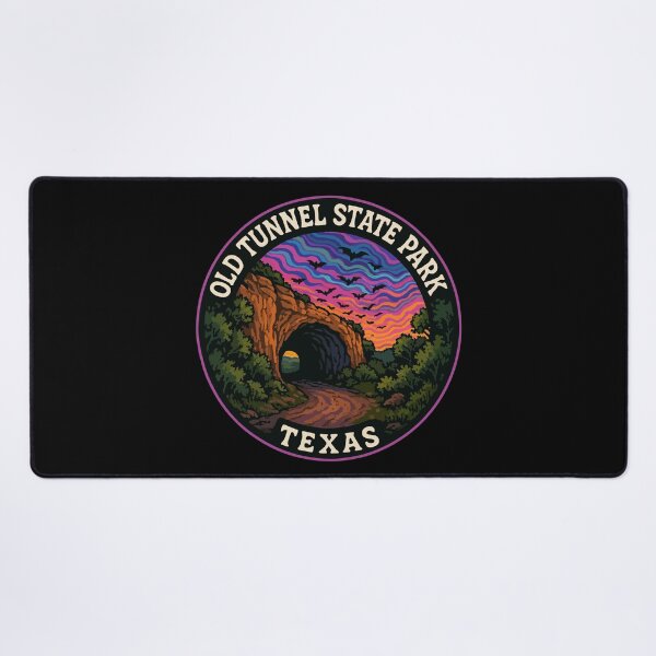 Item preview, Old Tunnel State Park Texas Trippy Travel designed and sold by TomFrontierArt.