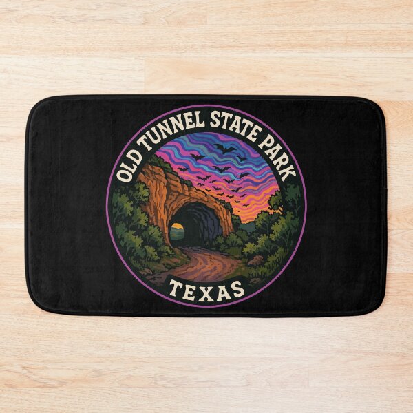 Item preview, Old Tunnel State Park Texas Trippy Travel designed and sold by TomFrontierArt.