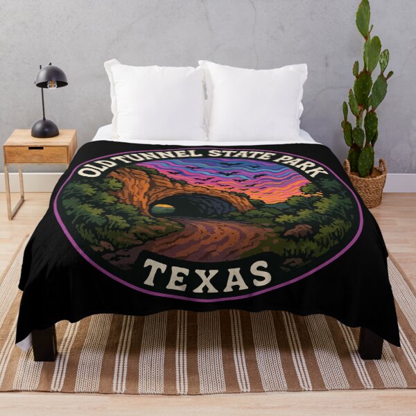 Item preview, Old Tunnel State Park Texas Trippy Travel designed and sold by TomFrontierArt.