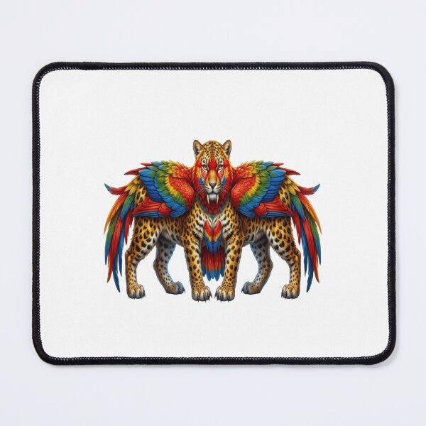 Item preview, Leopard Parrot Hybrid Fantasy Art designed and sold by ROVVI.