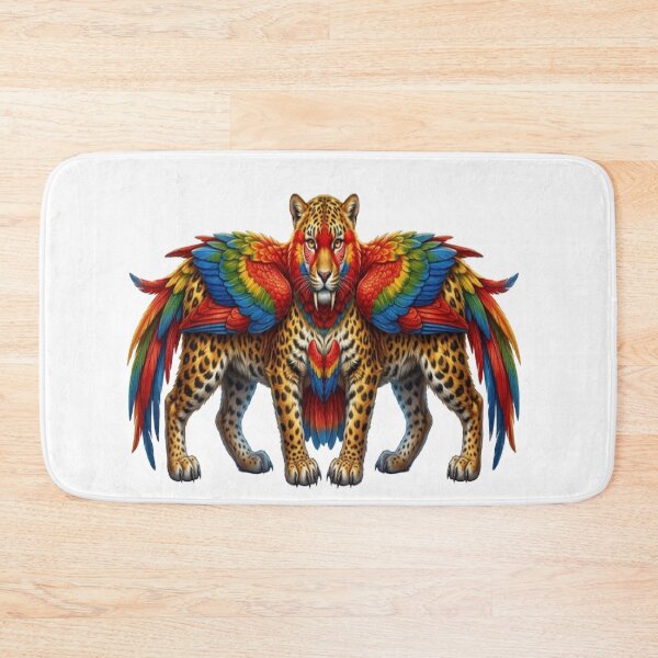 Item preview, Leopard Parrot Hybrid Fantasy Art designed and sold by ROVVI.