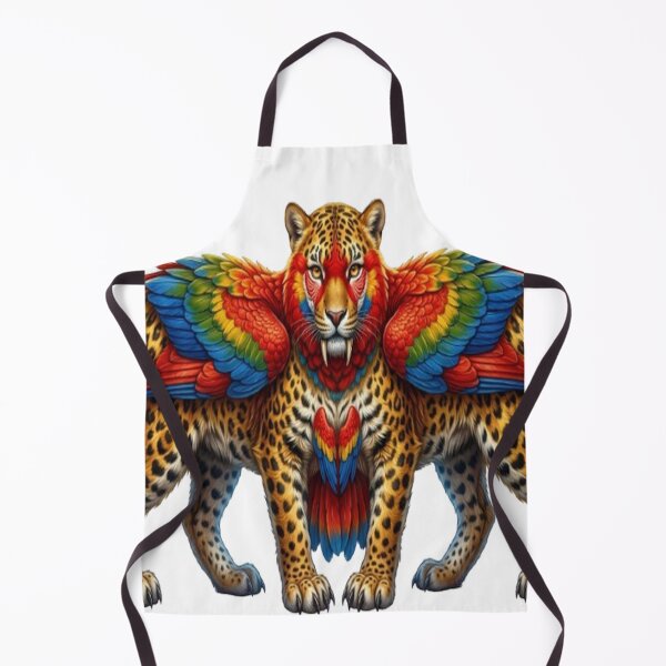 Item preview, Leopard Parrot Hybrid Fantasy Art designed and sold by ROVVI.