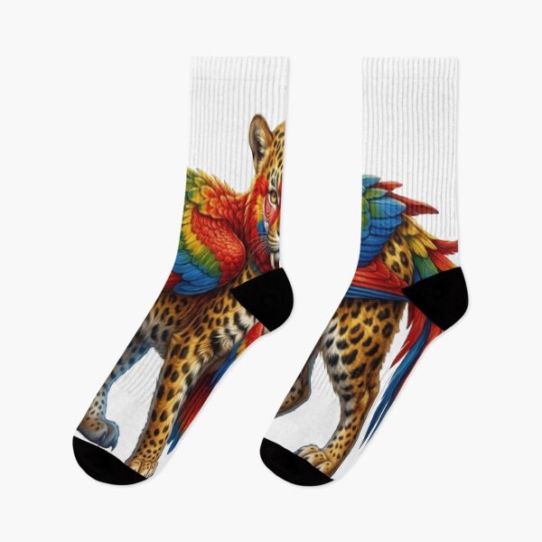 Item preview, Leopard Parrot Hybrid Fantasy Art designed and sold by ROVVI.