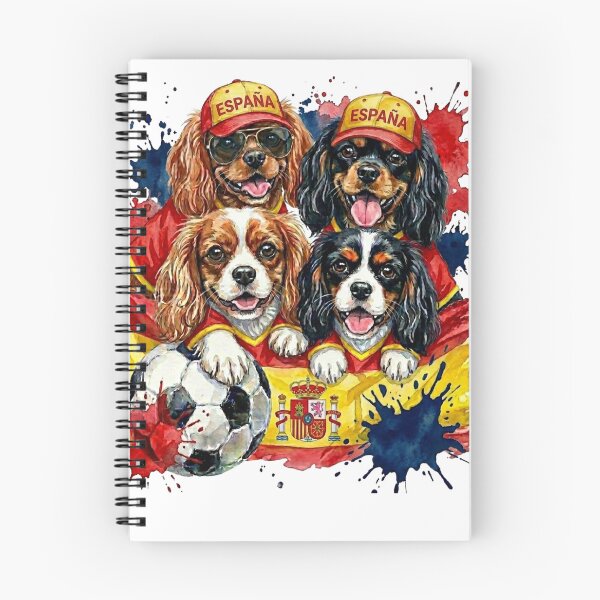 Item preview, Cavalier King Charles spaniels World Cup Spain Suppawters designed and sold by The Suppawters.