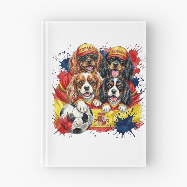 Item preview, Cavalier King Charles spaniels World Cup Spain Suppawters designed and sold by The Suppawters.