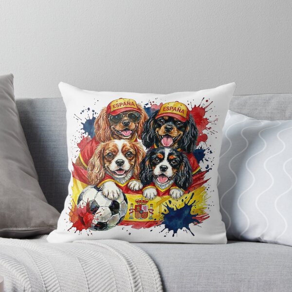 Item preview, Cavalier King Charles spaniels World Cup Spain Suppawters designed and sold by The Suppawters.