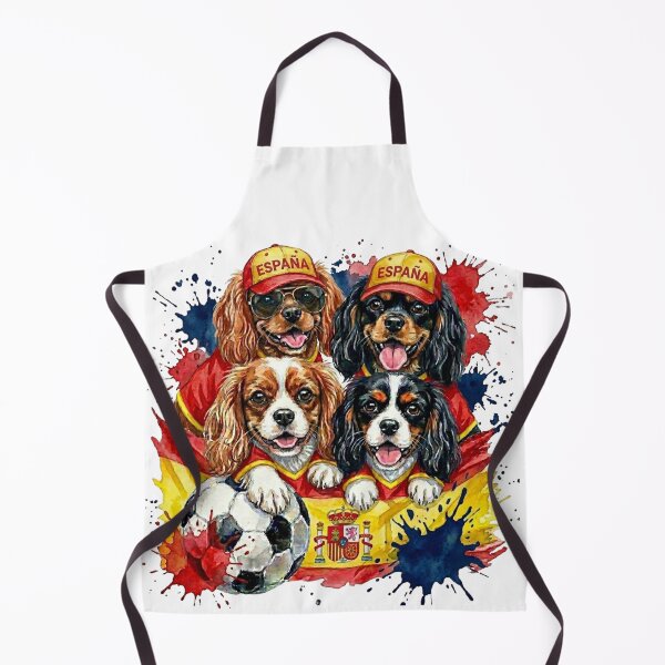 Item preview, Cavalier King Charles spaniels World Cup Spain Suppawters designed and sold by The Suppawters.