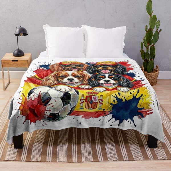 Item preview, Cavalier King Charles spaniels World Cup Spain Suppawters designed and sold by The Suppawters.