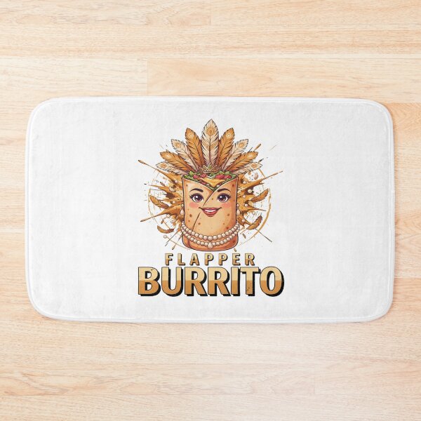 Item preview, Burrito Character Plumed Headpiece Beaded Necklace designed and sold by ColeLaniTrading.